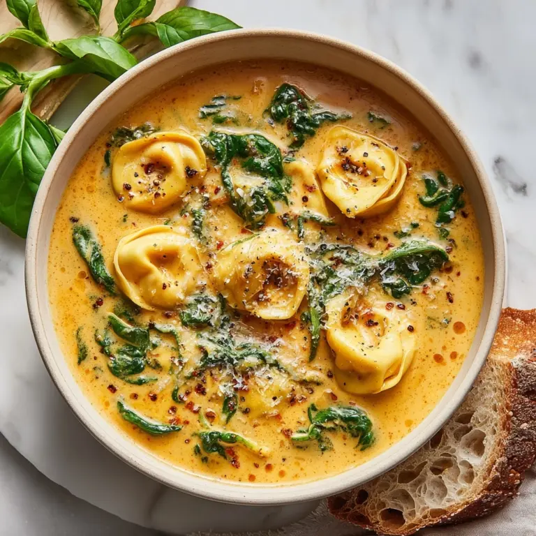 Creamy Tortellini Soup Recipe