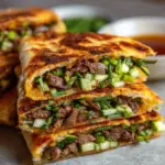 Taiwanese Beef Stuffed Scallion Pancake Recipe
