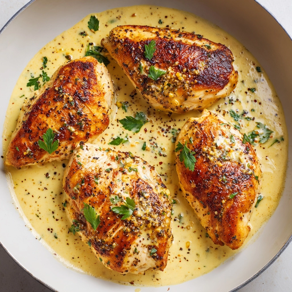 Creamy Honey Mustard Chicken Recipe - Recipe Image