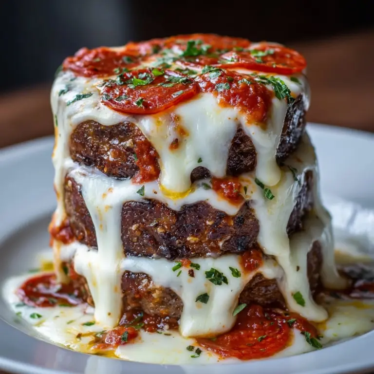 Pizza Burgers Recipe