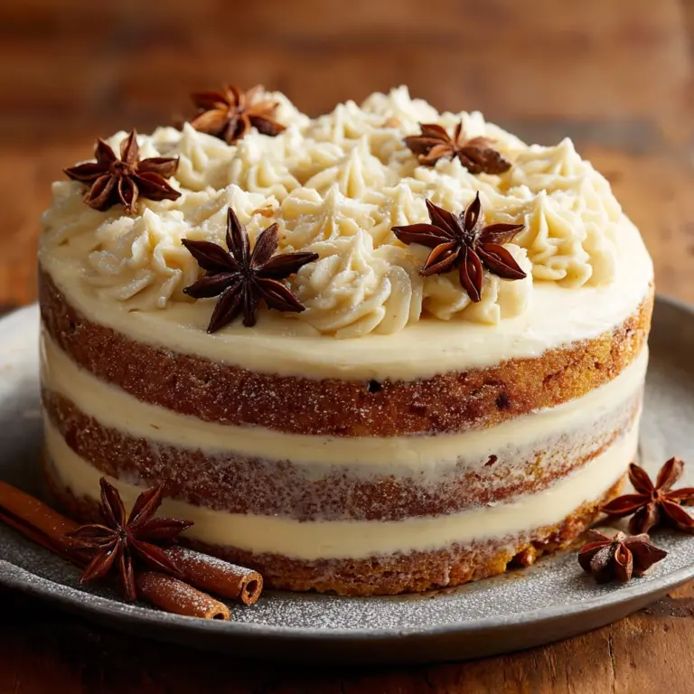 Chai Cake Recipe