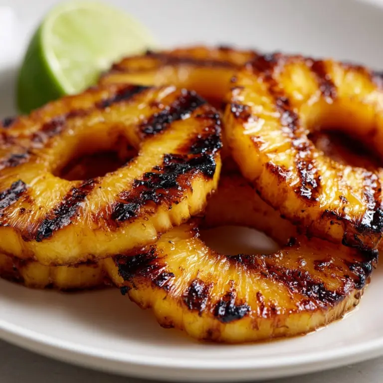 Grilled Pineapple Recipe