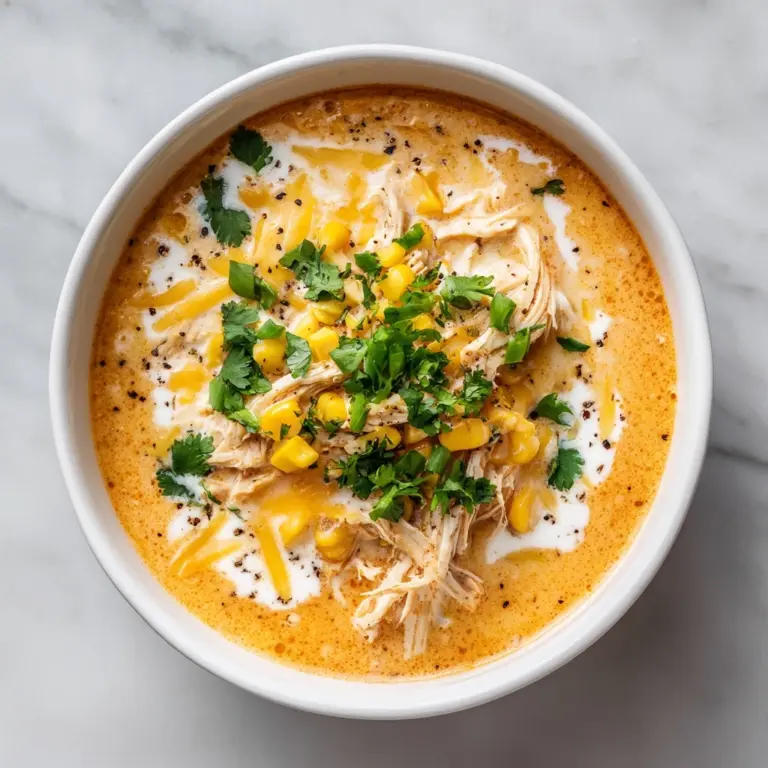 Creamy Chicken Enchilada Soup Recipe