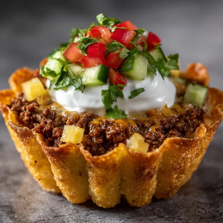 Taco Cupcakes Recipe