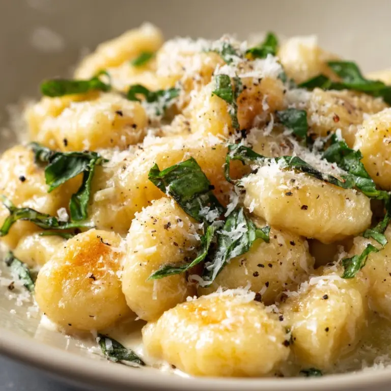 White Bean Gnocchi Recipe