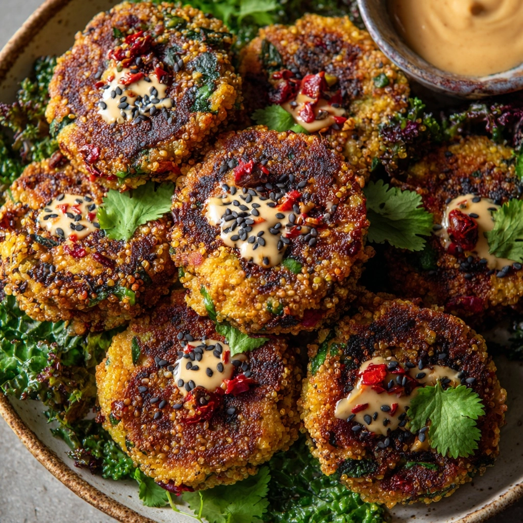 Asian-Style Tuna Cakes with Spicy Mayo Recipe - Recipe Image