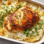 Oven-Baked Chicken and Rice Recipe