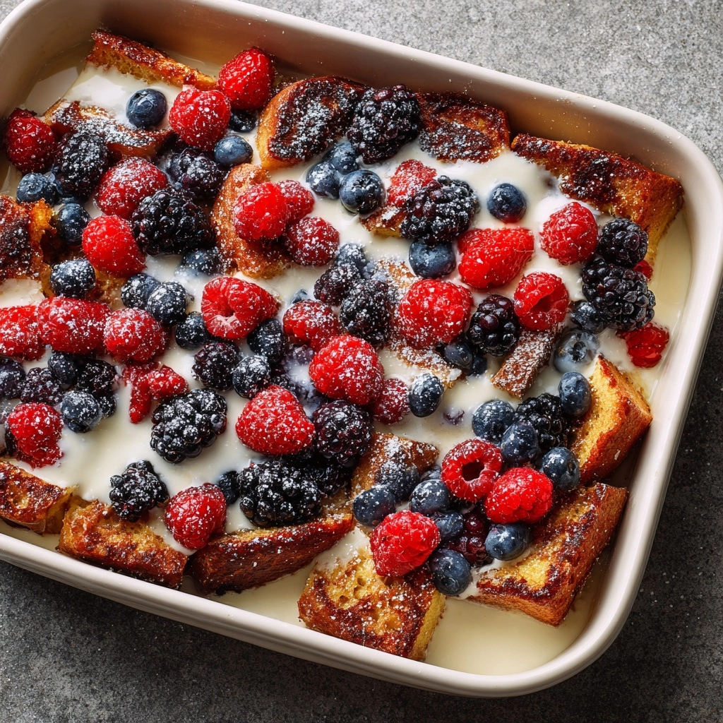 Berry French Toast Casserole Recipe - Recipe Image
