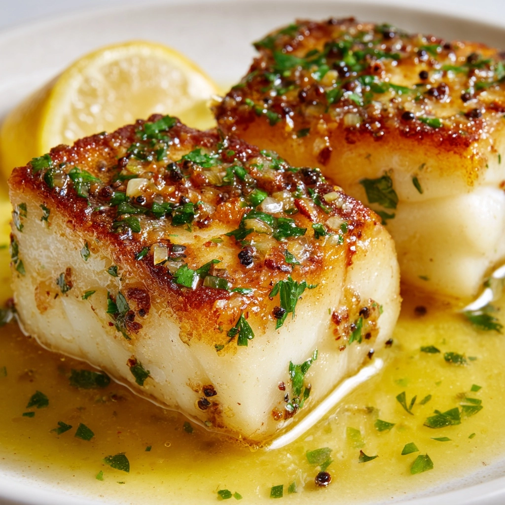 Lemon Butter Sautéed Cod Recipe - Recipe Image