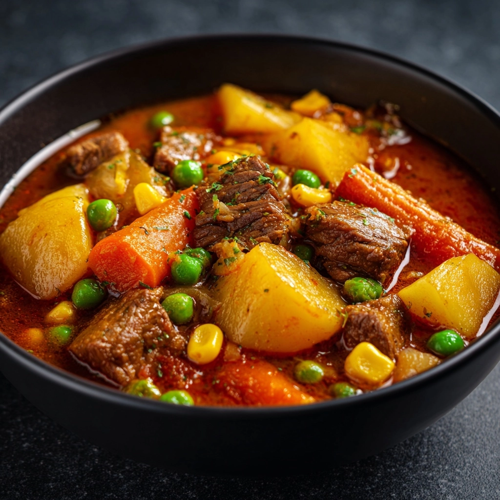 Beef Vegetable Soup Recipe - Recipe Image