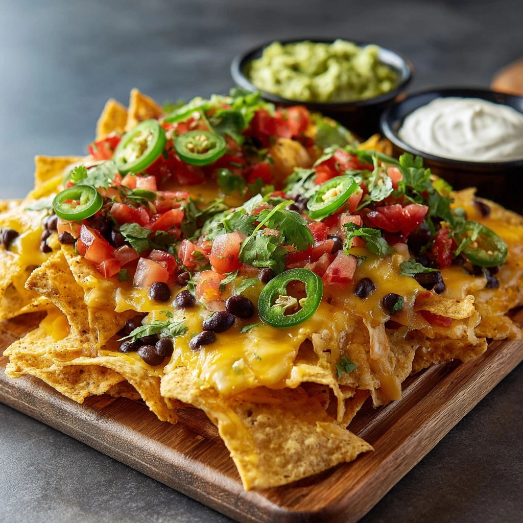 Air Fryer Nachos Recipe - Recipe Image