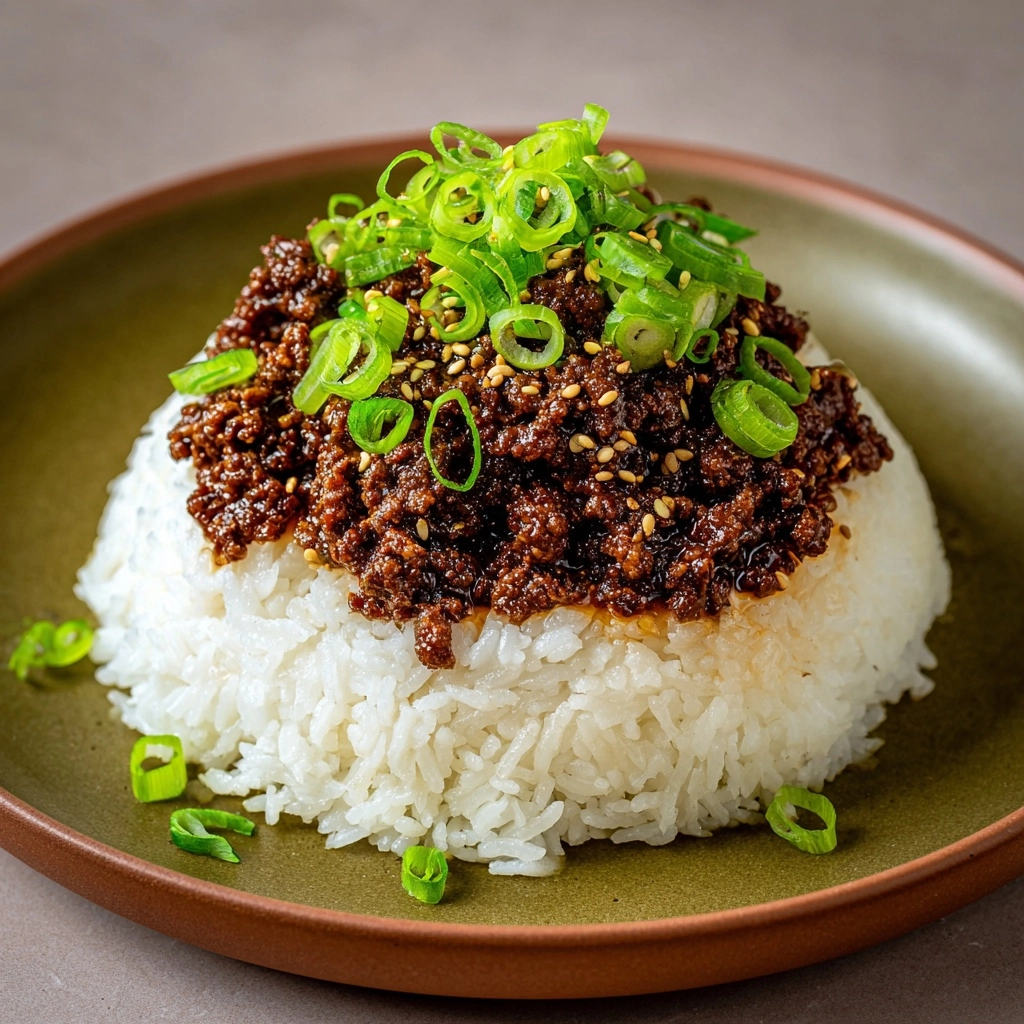 Korean Ground Beef Bowl Recipe - Recipe Image