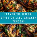 Greek-Style Grilled Chicken Tenders Recipe
