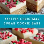 Christmas Sugar Cookie Bars Recipe