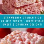 Strawberry Crunch Rice Krispie Treats Recipe