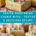 Easter Shortbread Cookie Bites Recipe