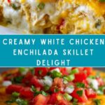 White Chicken Enchilada Skillet Recipe