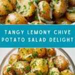 Lemony Chive Potato Salad with Parmesan Recipe