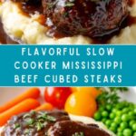 Slow Cooker Mississippi Beef Cubed Steaks Recipe