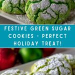 Festive Green Sugar Cookies Recipe