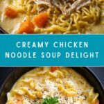 Creamy Chicken Noodle Soup Recipe
