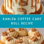 Coffee Cake Roll with Stabilized Kahlúa Whipped Cream Recipe