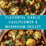 Garlic Cauliflower and Mushrooms Recipe