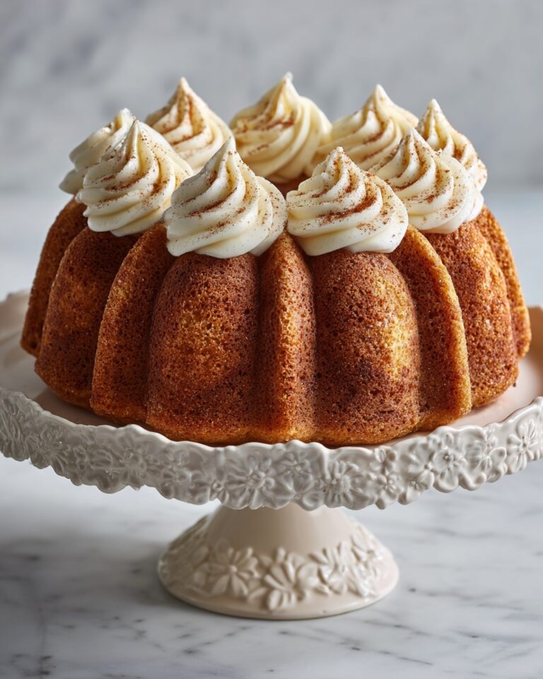 Snickerdoodle Bundt Cake Recipe