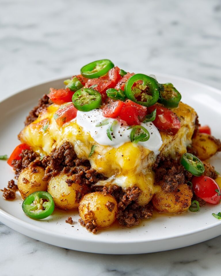 Cheeseburger Tater Tot Nachos Recipe