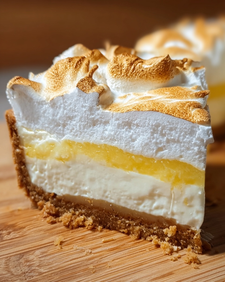 Lemon Meringue Cake Recipe - Recipe Image