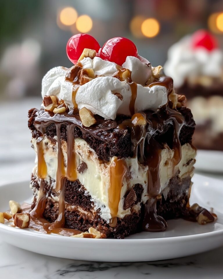 Ultimate English Brownie Sundae Recipe