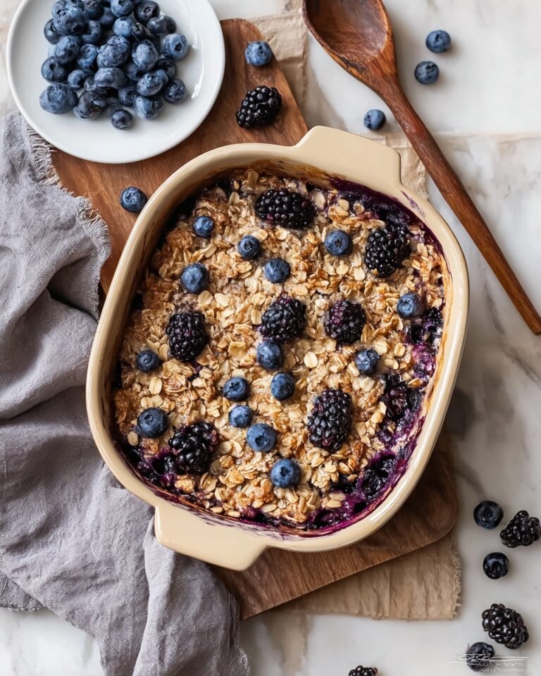 Blueberry Baked Oatmeal Recipe