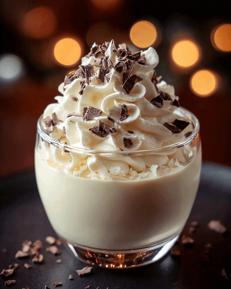 White Chocolate Mousse Recipe - Recipe Image