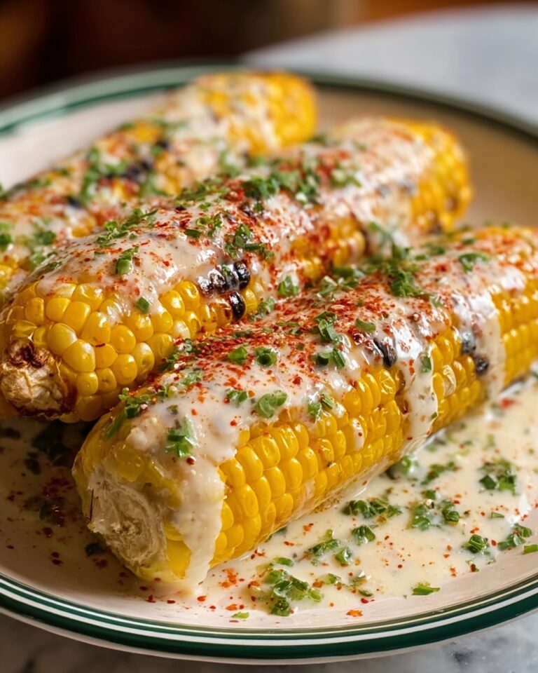 Cheesy Garlic Butter Corn on the Cob Recipe