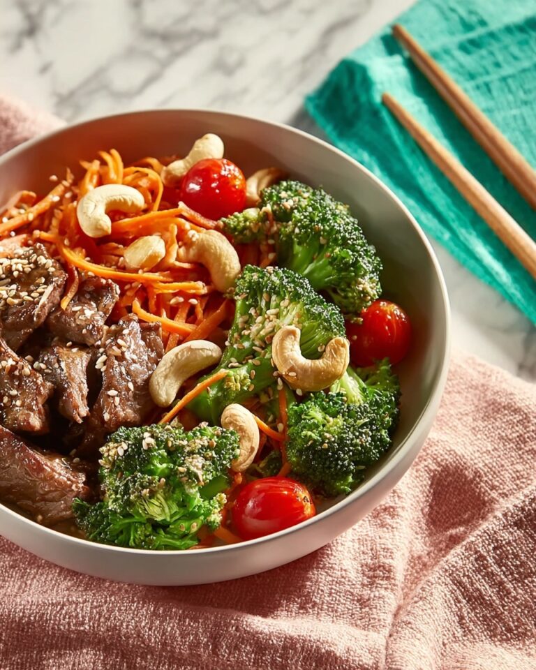 Gingery Broccoli-Fry with Cashews Recipe