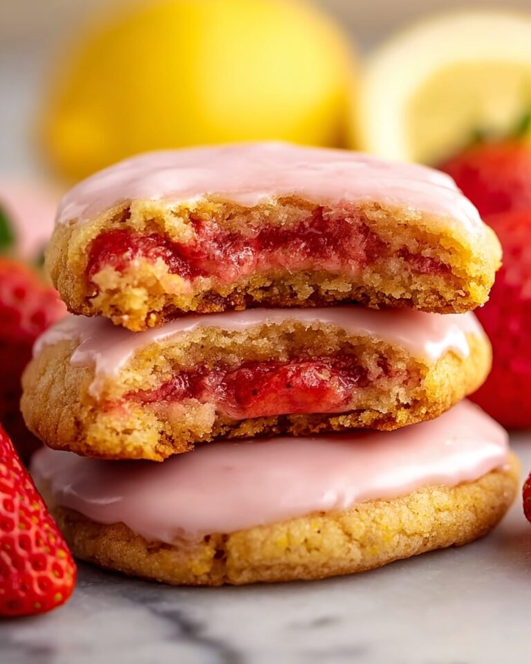 Strawberry Lemonade Cake Mix Cookies Recipe