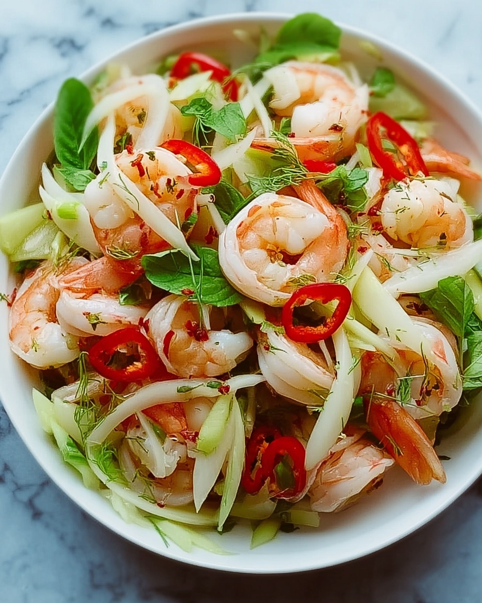 Spicy Thai Shrimp Salad Recipe - Recipe Image