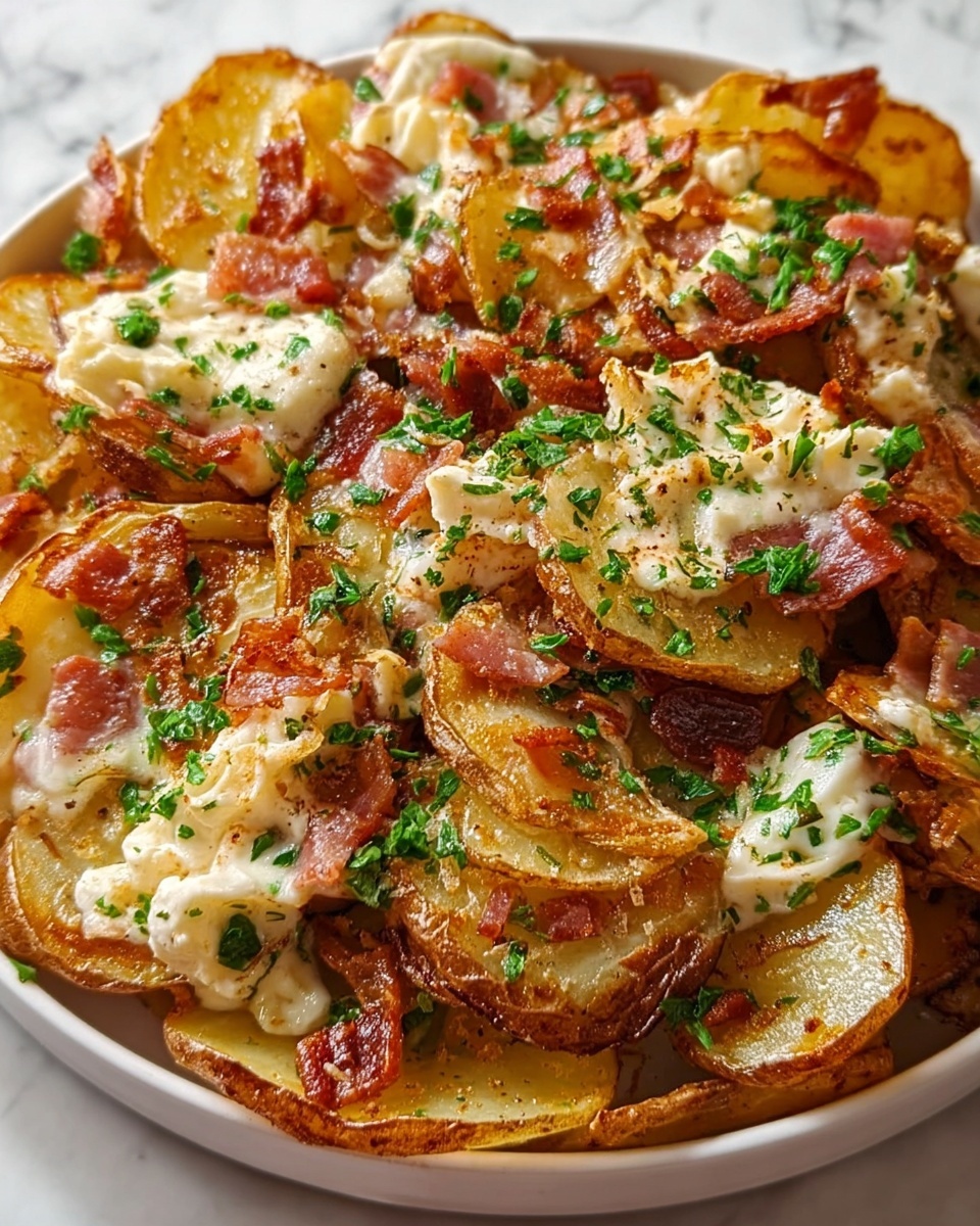 Loaded Cheddar Bacon Crispy Potato Chips Recipe - Recipe Image