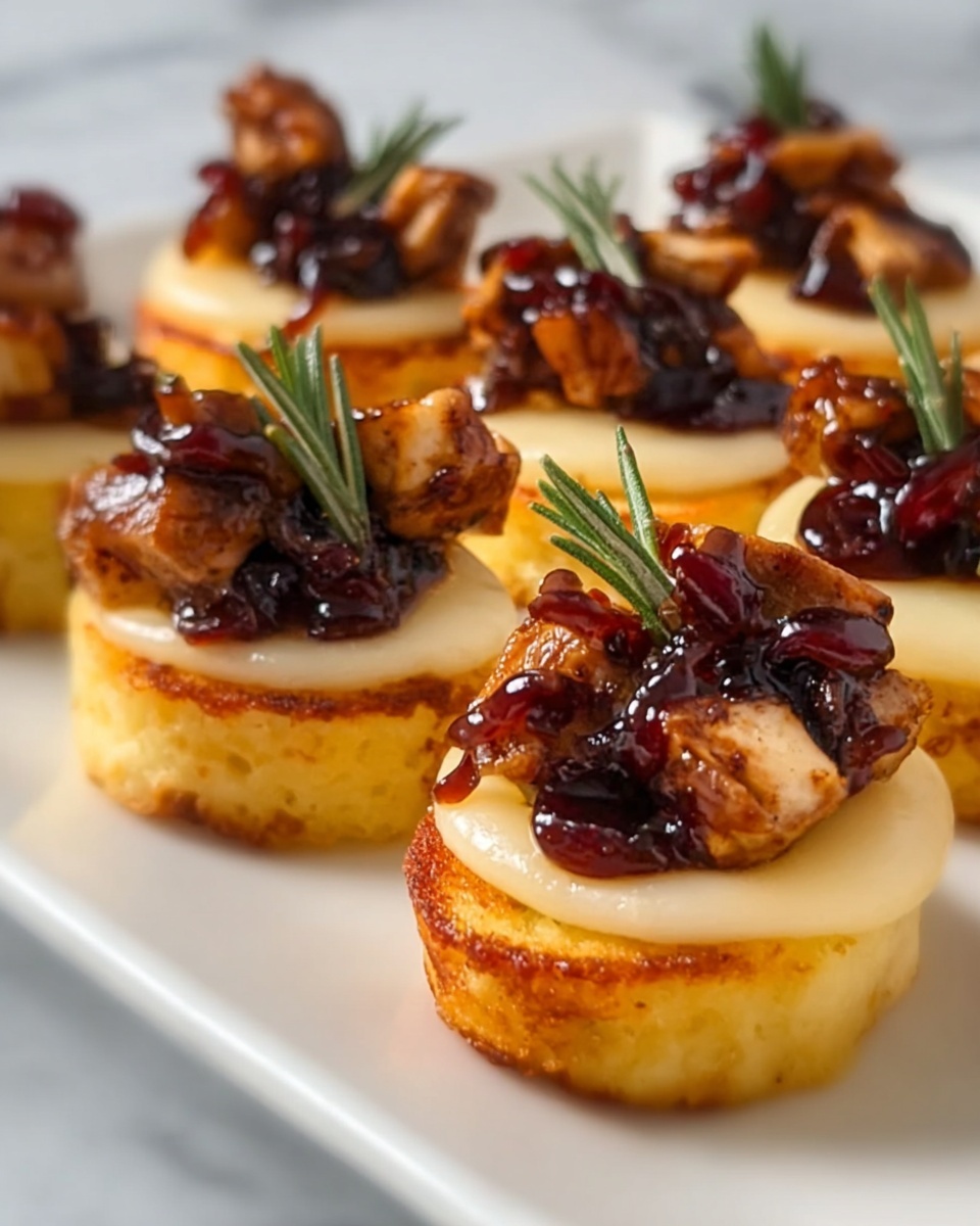 Cranberry Brie Bites Recipe - Recipe Image