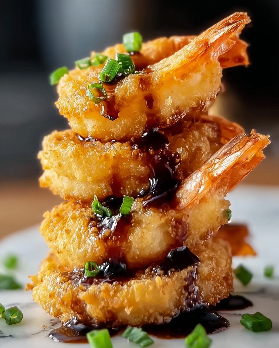 Shrimp Tempura Sushi Stack Recipe - Recipe Image