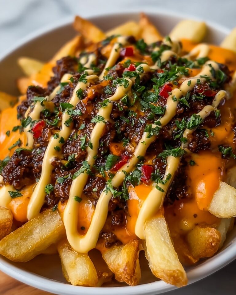 Nduja Beef Loaded Fries Recipe
