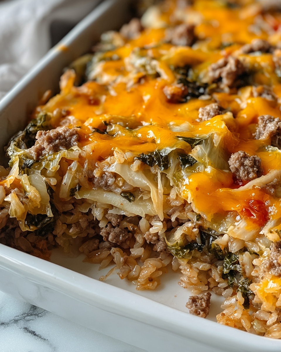 Cabbage Beef Bake Recipe - Recipe Image