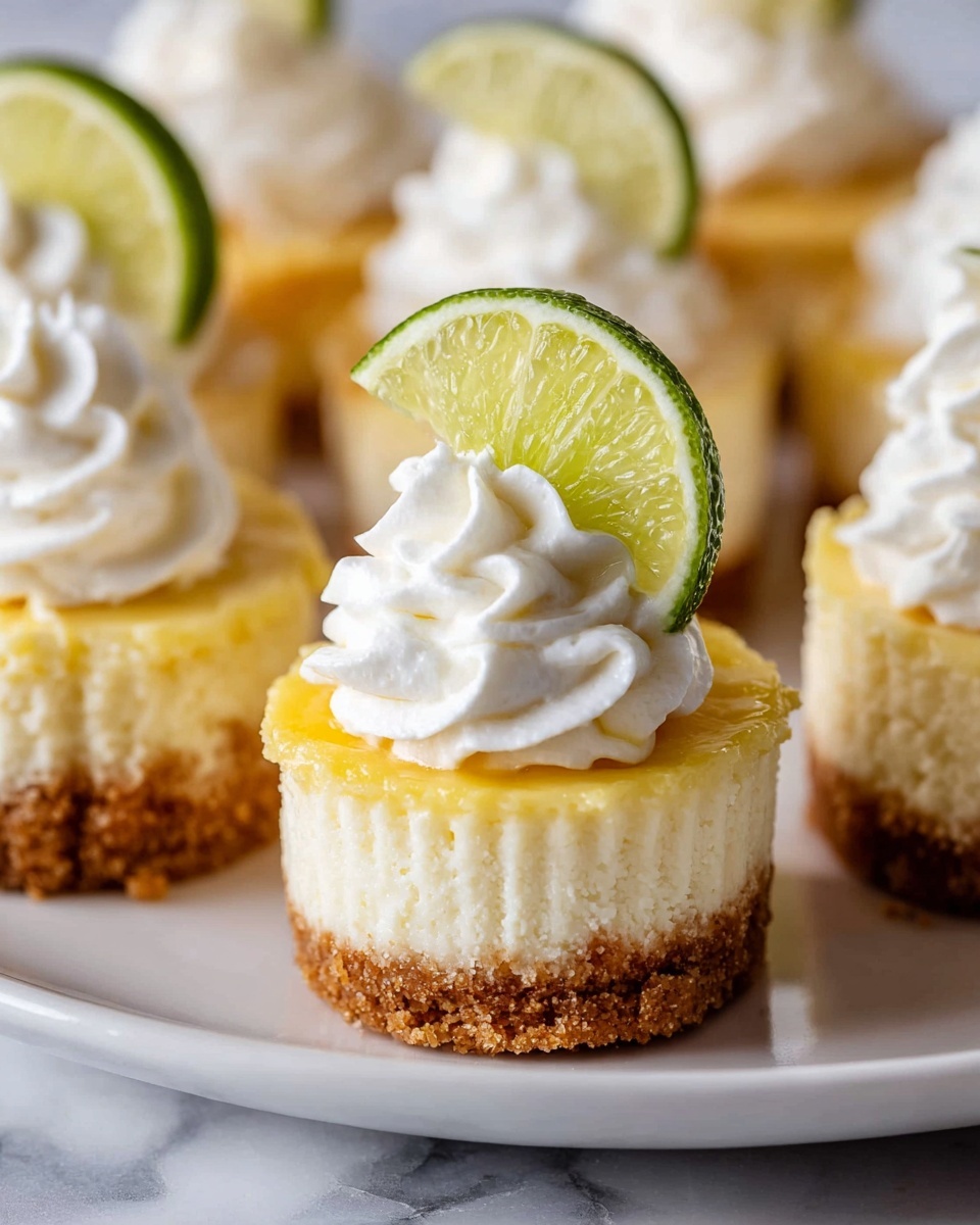 Mini Margarita Cheesecakes Recipe - Recipe Image