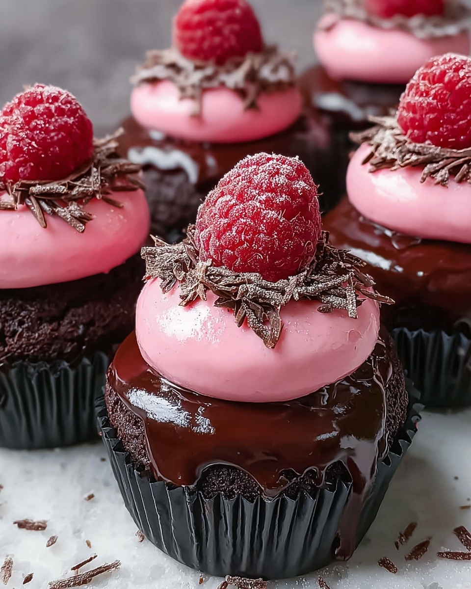 Marry Me No Bake Raspberry Chocolate Mousse Cups Recipe - Recipe Image