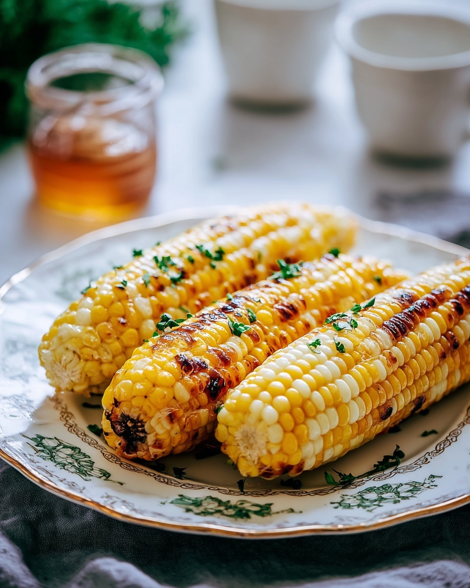 Garlic Herb Corn on the Cob Recipe - Recipe Image