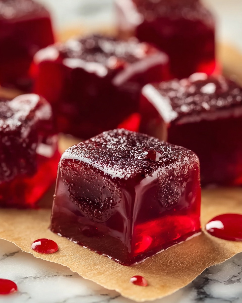 Pomegranate Caramels Recipe - Recipe Image