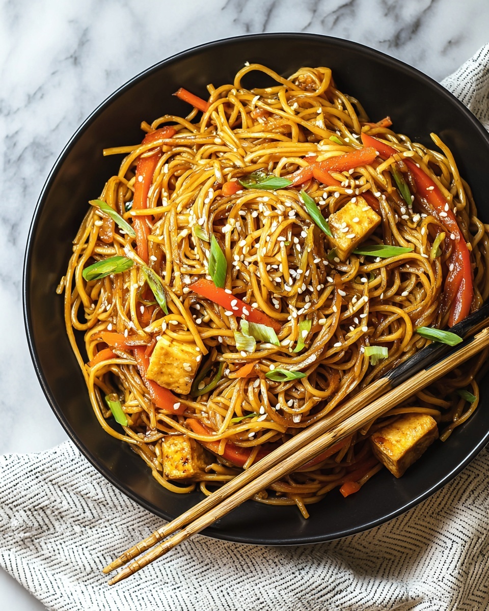 One-Pot Teriyaki Noodles Recipe - Recipe Image