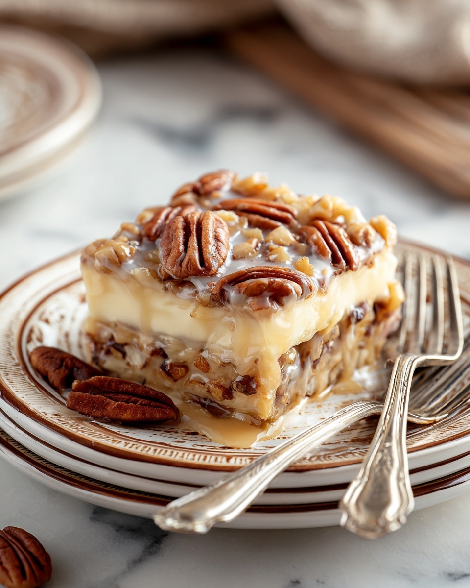 Pecan Pie Lasagna Recipe - Recipe Image