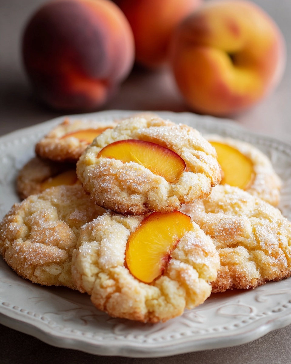 Peach Cobbler Cookies Recipe - Recipe Image