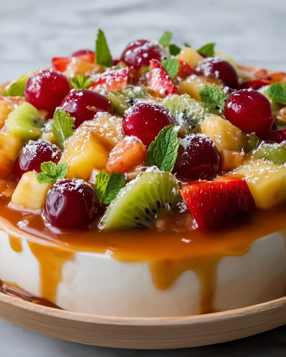 Cheesecake Fruit Salad Recipe - Recipe Image